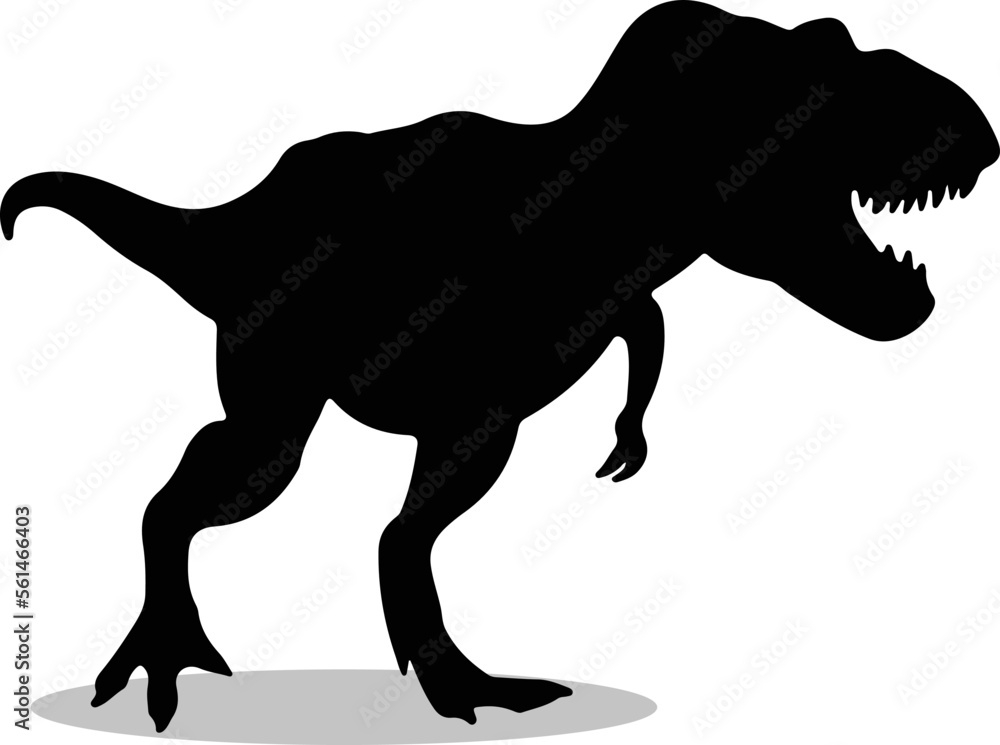 T-rex Silhouette, cute T-rex Vector Silhouette, Cute T-rex cartoon Silhouette, T-rex vector Silhouette, T-rex icon Silhouette, T-rex Silhouette illustration, T-rex vector									