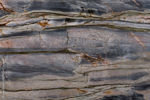 Quartzite bluesky - natural quartzite stone texture, photo of slab. Antique clasic light matt Italian material, pattern for 3d exterior, home decoration, floor, ceramic wall tiles surface, wallpaper. photo