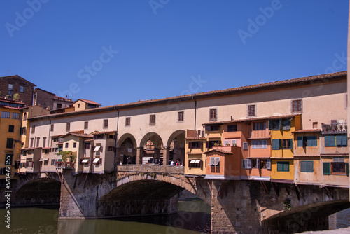 Ponte Vecchio over Arno river in Florence, Italy © lucazzitto