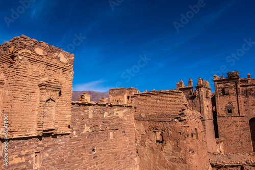 An old kasbah in the middle of a traditional Berber village © Alessandro Vecchi