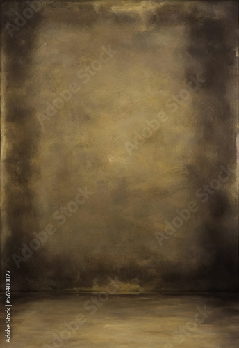 Old master portrait background oil painting texture photography studio background retro antique portrait background