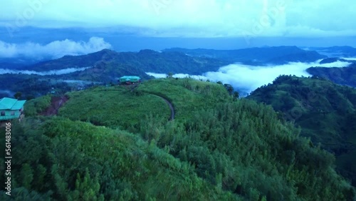  Areal view Keokradong, Bandarban , Bangladesh photo