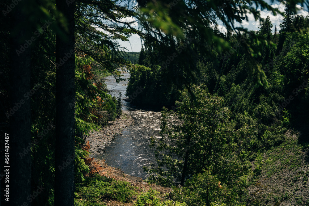 Kakabeka Falls in Thunder Bay, Northern Ontario, Canada Kakabeka Falls in Thunder Bay, Northern Ontario, Canada