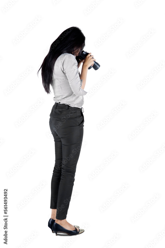 entrepreneur looking down with binoculars entrepreneur looking down with binoculars