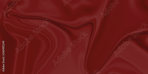 Red silk background . Red fabric and satin silk background texture . abstract background luxury cloth or liquid wave or wavy folds of grunge silk texture material or smooth luxurious .
