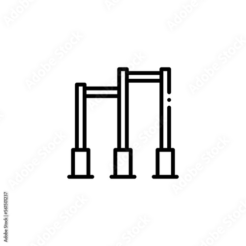 gym bars icon