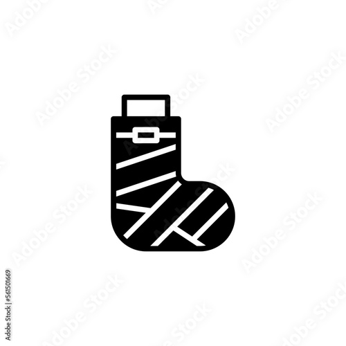 leg plaster icon