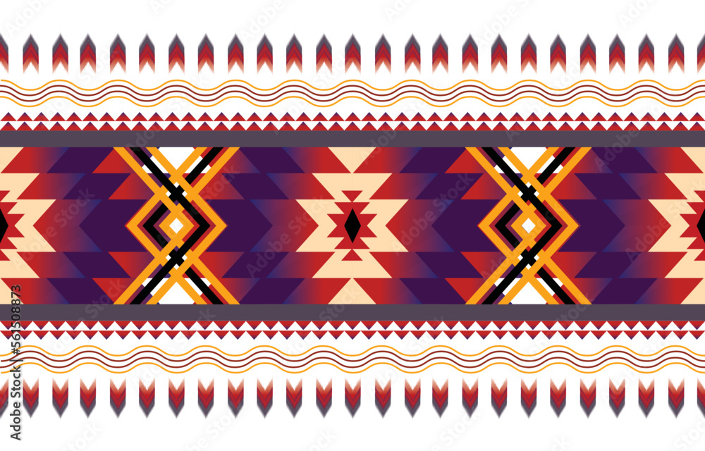 Colorful Aztec Fabric Wallpaper and Home Decor  Spoonflower