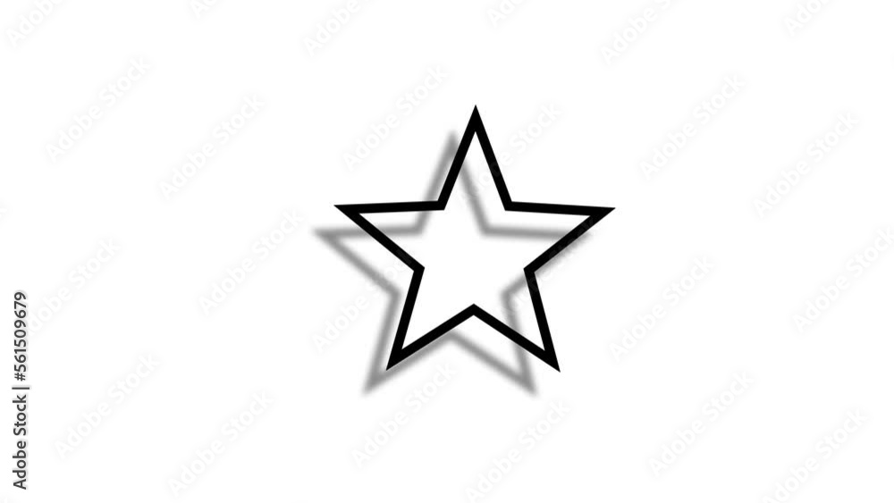 Rating app star pressed mouse clicks 4k animation with alpha channel. Rating star pressed down with mouse hand cursor video. Customer rate service feedback concept Rating app star pressed mouse clicks 4k animation with alpha channel. Rating star pressed down with mouse hand cursor video. Customer rate service feedback concept