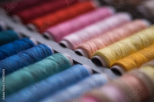 Obraz Fil à coudre et bobine de fil