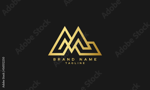 CML, CMB, Abstract initial monogram letter alphabet logo design photo