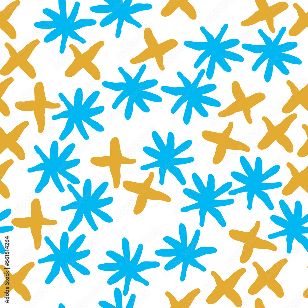 Stars seamless vector pattern for wrapping, digital paper, wallpaper, fabric print, textile design. Simple silhouette shape of shining star decorative element for kids, baby, children, sport. Stars seamless vector pattern for wrapping, digital paper, wallpaper, fabric print, textile design. Simple silhouette shape of shining star decorative element for kids, baby, children, sport.