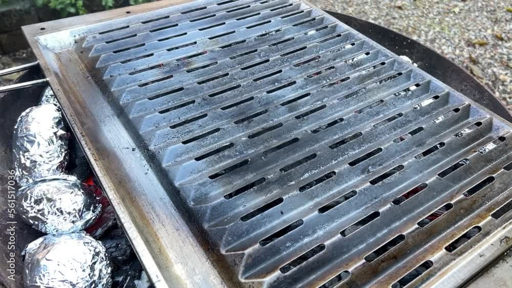 Grill for the barbecue Grill for the barbecue