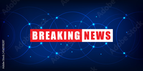 News background, breaking news. Breaking news modern concept