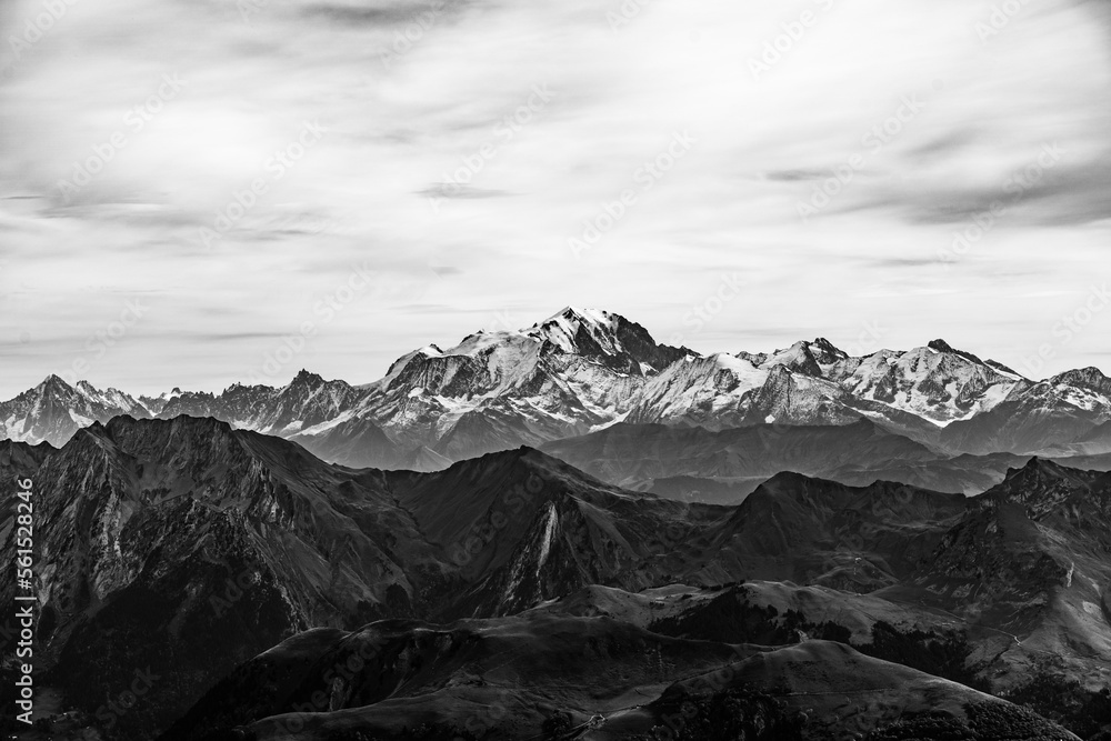 Mont-Blanc south face