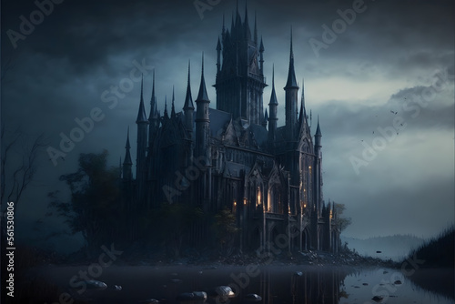 Gothic Dark Elf Castle