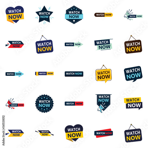 25 Professional Watch Now Banners to Elevate Your Brand