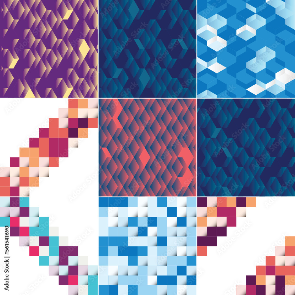 Vector background with an illustration of abstract texture featuring squares suitable for use as a pattern design for banners. posters. flyers. cards. postcards. covers. and brochures