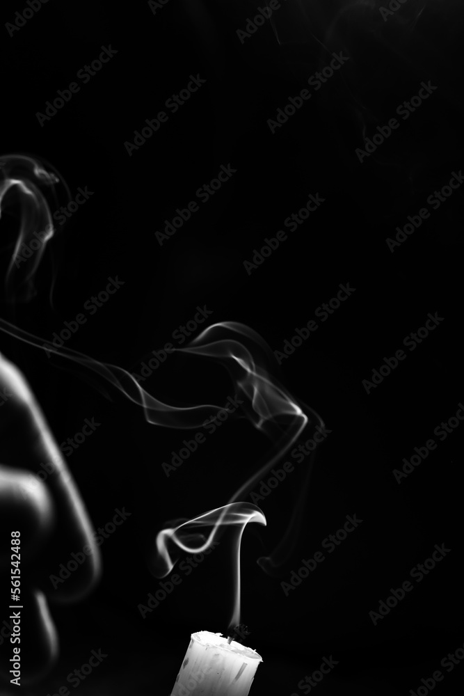 smoke on a dark background smoke on a dark background