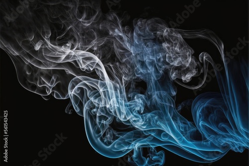 smoke Smoke background. Generative AI
