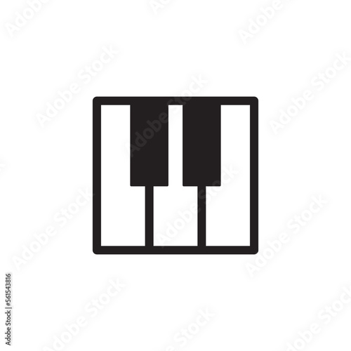 piano vector illustration