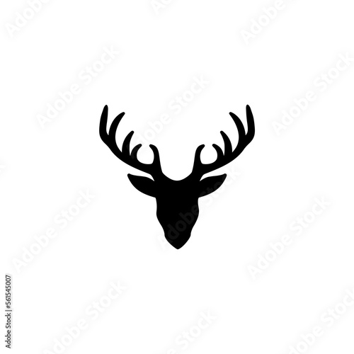 Deer head logo.