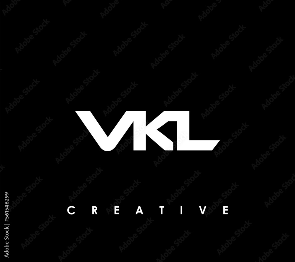 VKL Letter Initial Logo Design Template Vector Illustration VKL Letter Initial Logo Design Template Vector Illustration