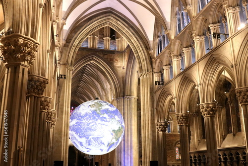 cathédrale de Nidaros de Trondheim en Norvège photo