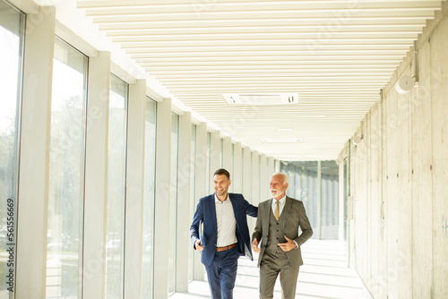 Mature businessman and his ...