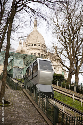 Montmartre Funicular in Par...