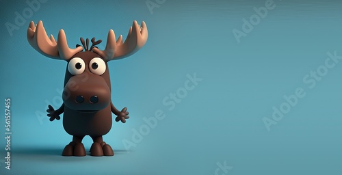 Cute Chocolate Moose Banner...