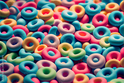 Colorful background with mu...