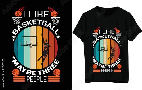 I LIKE BASKETBALL MAYBE THREE PEOPLE