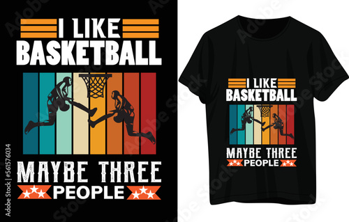 I LIKE BASKETBALL MAYBE THREE PEOPLE