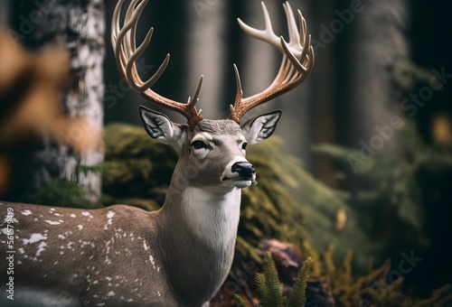 deer in the forest