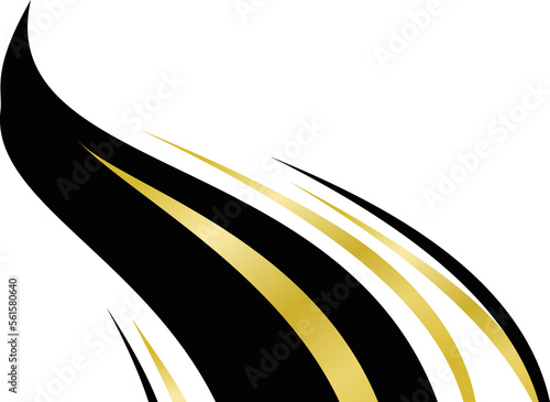 gold black decorations transparent designs templates