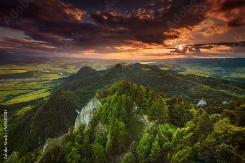 Obraz na płótnie Trzy Korony - Pieniny w salonie