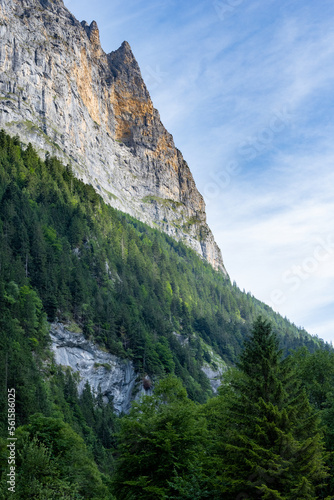Wallpaper Mural Steep cliffs in the valley of Lauterbrunnen Torontodigital.ca