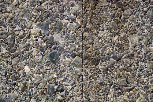 concrete and stone textures at close range