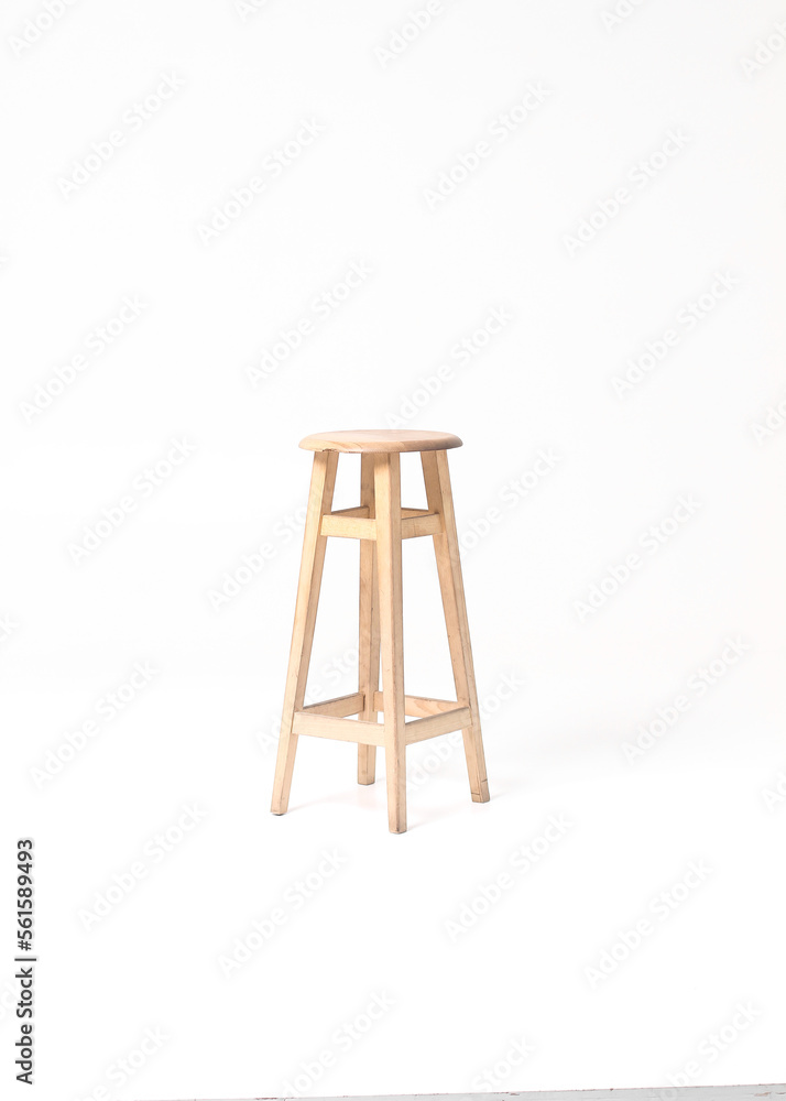 wooden easel isolated on white wooden easel isolated on white