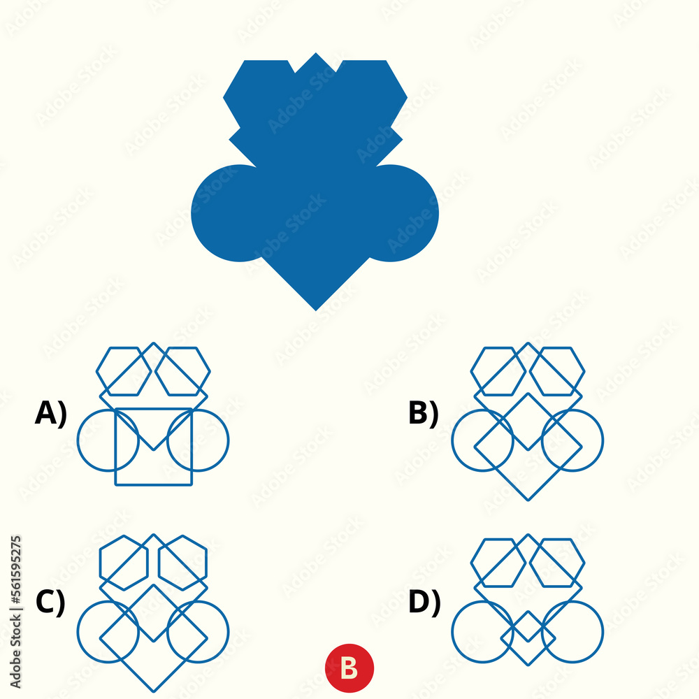 Mind game, Puzzle game for children. Find correct shadow. Preschool