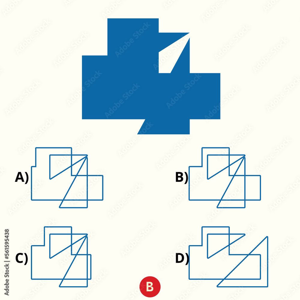 Mind game, Puzzle game for children. Find correct shadow. Preschool printable worksheet activity