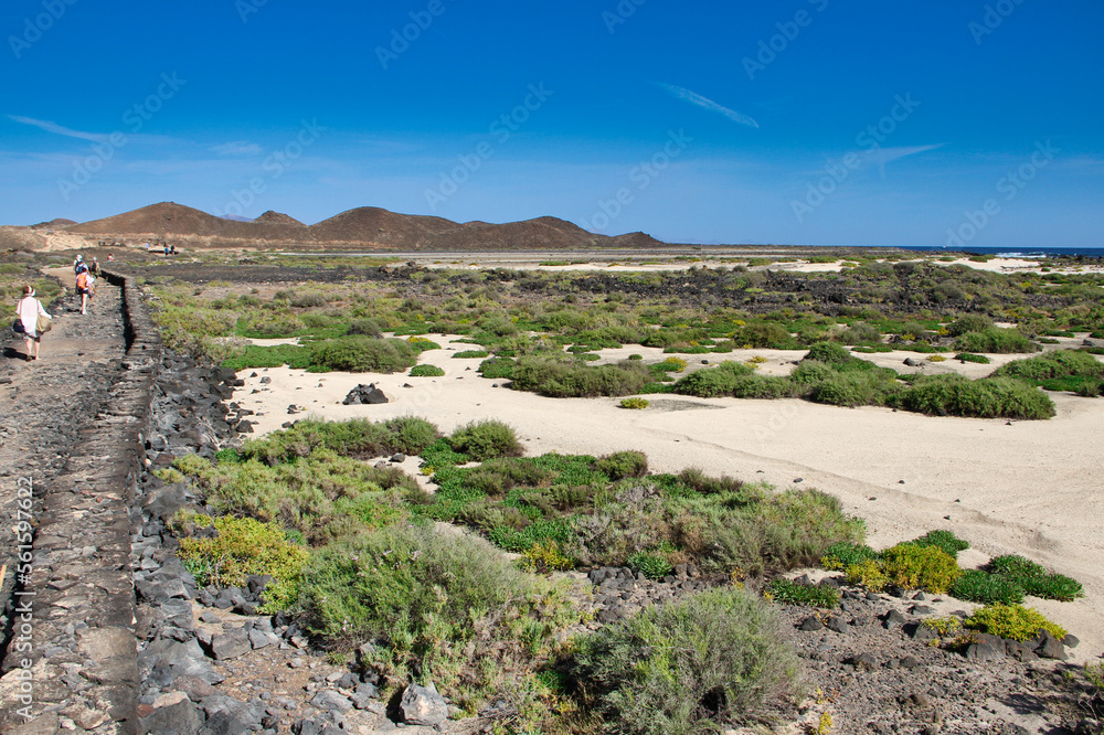 Las Lagunitas, Isla de Lobos Natural Park, Canary Islands, Spain Las Lagunitas, Isla de Lobos Natural Park, Canary Islands, Spain