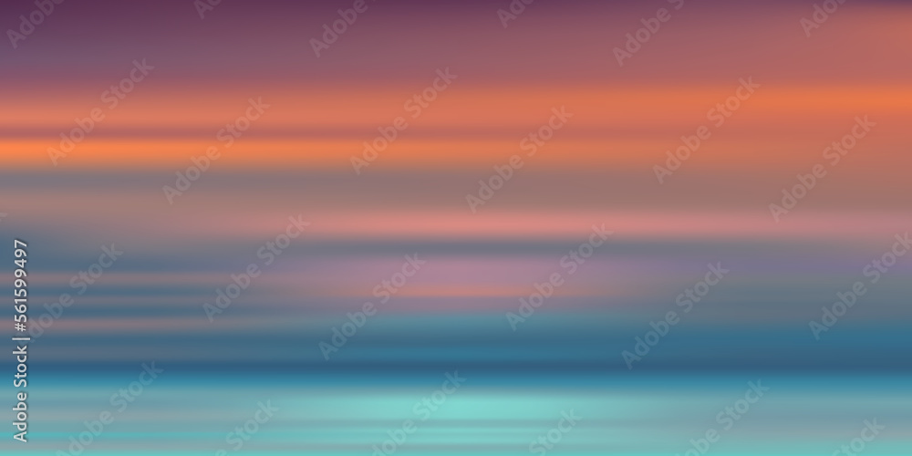 Sky Sunset evening with Orange,Yellow,Pink,Purple,Blue color,Golden hour Dramatic twilight landscape,Vector Banner horizontal Romantic Sky of Sunrise or Sunlight for four seasons background Sky Sunset evening with Orange,Yellow,Pink,Purple,Blue color,Golden hour Dramatic twilight landscape,Vector Banner horizontal Romantic Sky of Sunrise or Sunlight for four seasons background