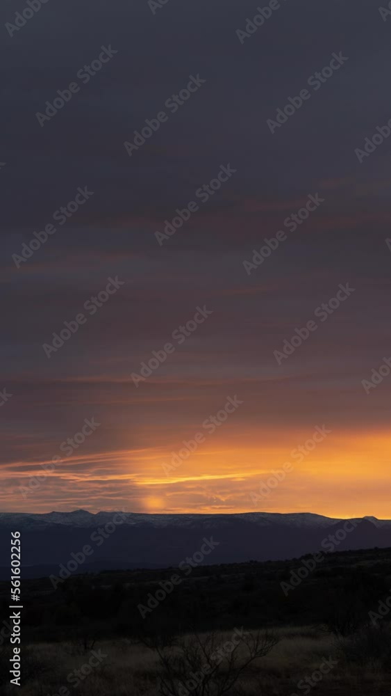 Vertical Video Colorful Sunrise Background Timelapse Vertical Video Colorful Sunrise Background Timelapse