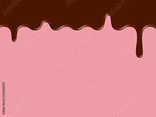 溶けた滴るチョコ バレンタイン Valentine's Day
