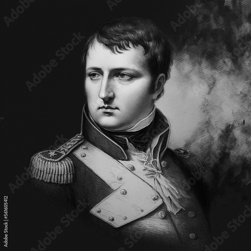 Obraz na plátně Portrait of Napoleon Bonaparte