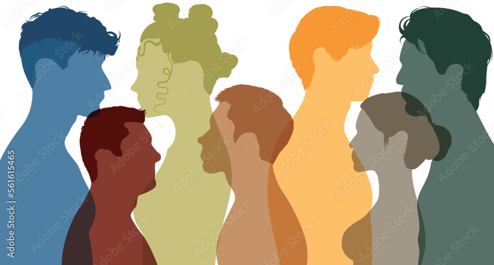 Harmony and multicultural community. Diversity people. Men and women of different countries. Harmony and multicultural community. Diversity people. Men and women of different countries.