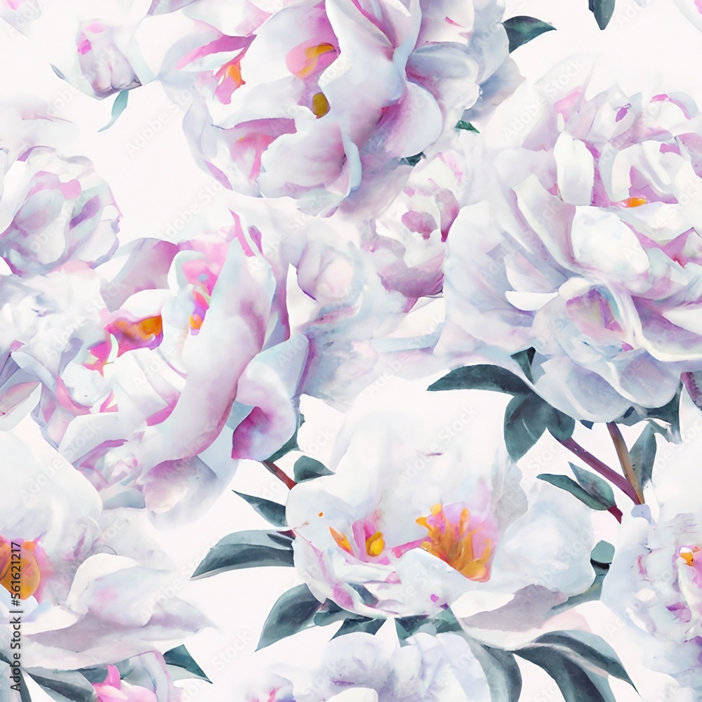 Peony Flowers and Patterns