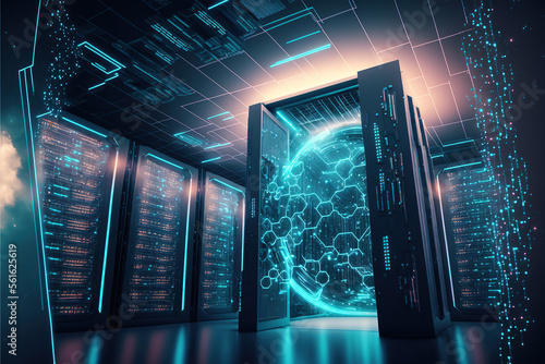 Hi-tech tunnel with databas...